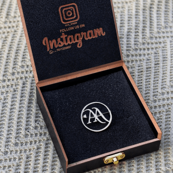 Customized Name Brooch