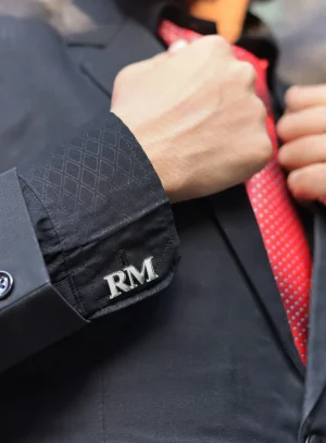Customised Initial Cufflinks